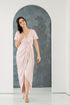 GS Party: Johanna Silk Dress with Sleeves
